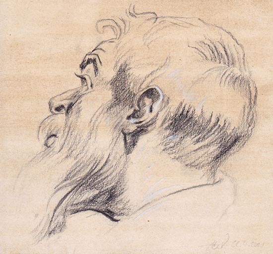 Copy: Head II by Rubens