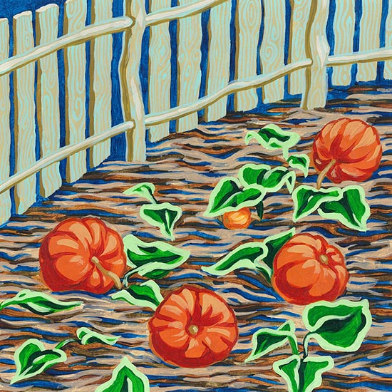 Illustration of a pumpkin