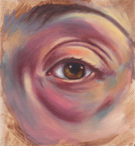 Painting: Eye study