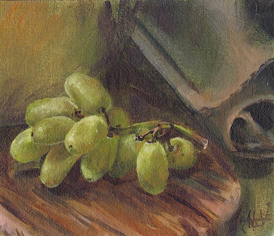 Painting: Grapes